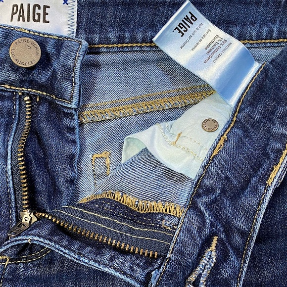 PAIGE DENIM JIMMY JIMMY SHORTS - Picture 8 of 9